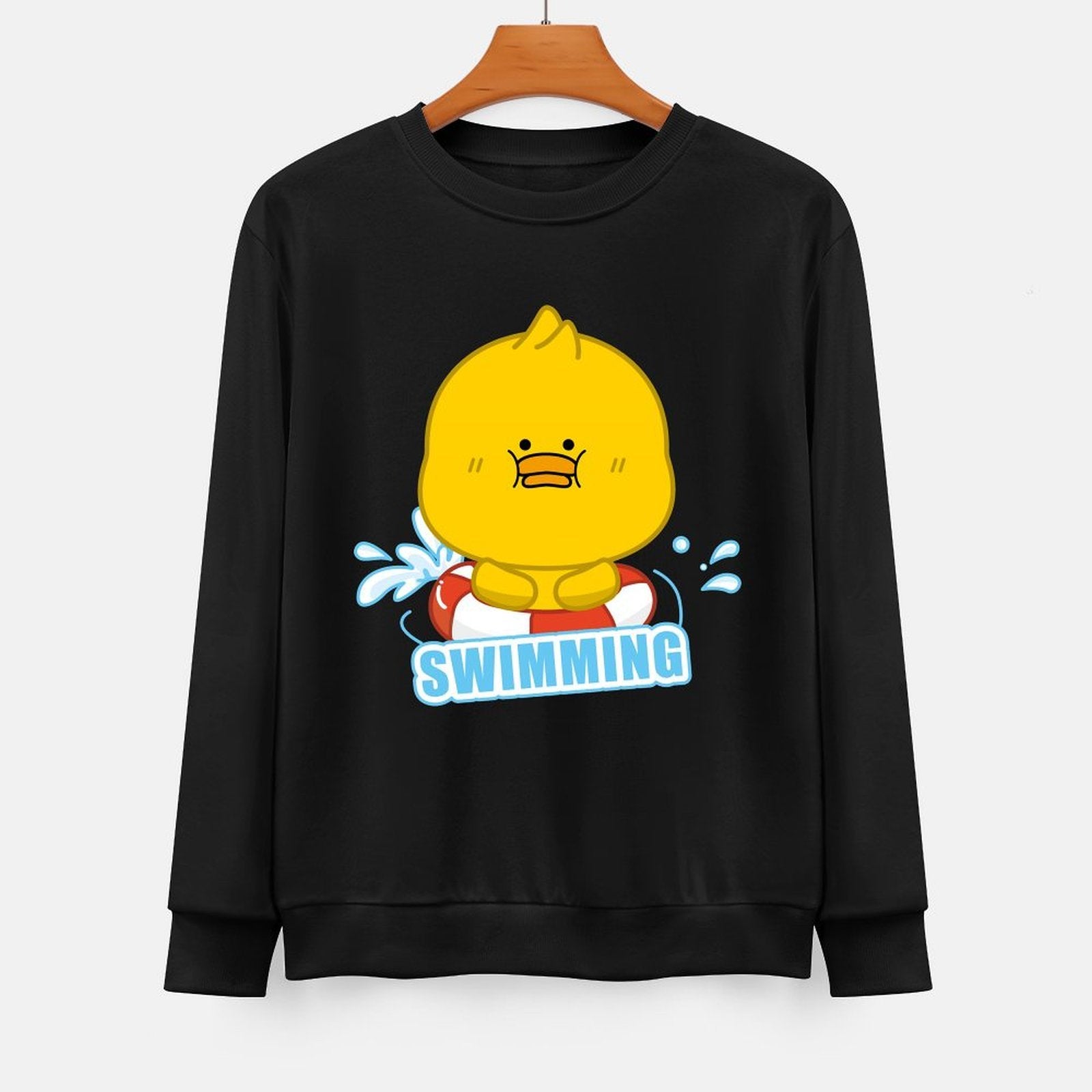 Front Patterned Long Sleeve TopBold EverydayTee